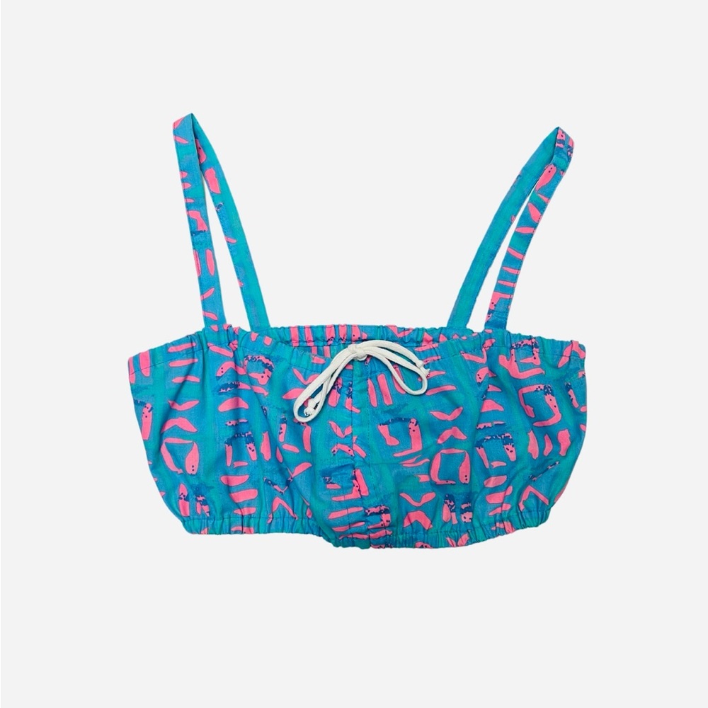 Lykke Wullf Melon Crop Top Tank Leisure Wear XS